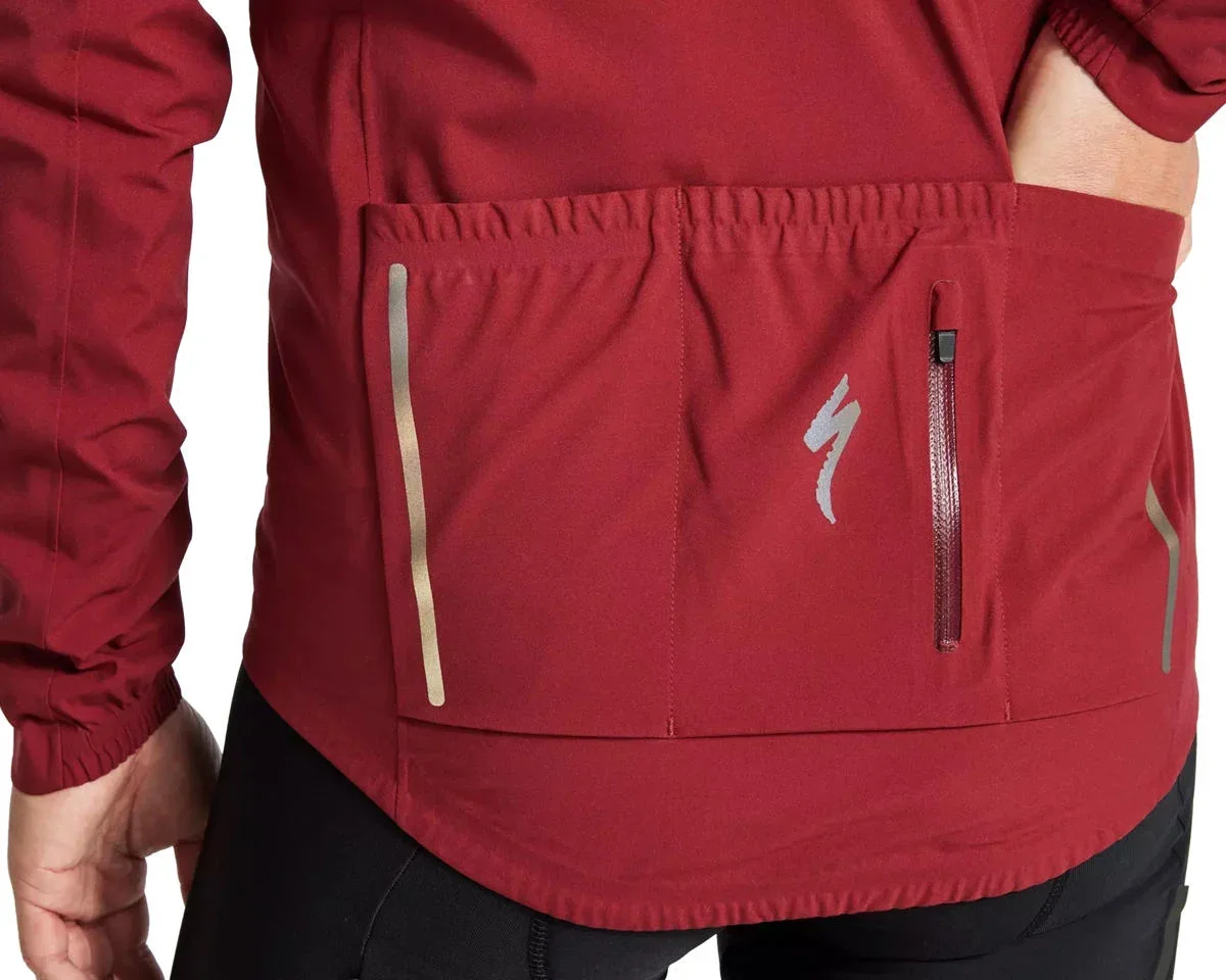 Specialized RBX Comp Rain Jacket (Maroon) (S) - view 4